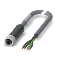 SAC-4P- 5,0-PUR/M12FSS PE Power cable