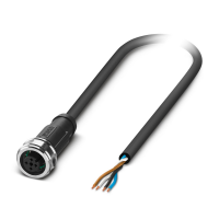 SAC-4P- 5,0-PUR/P12FS Sensor/actuator cable
