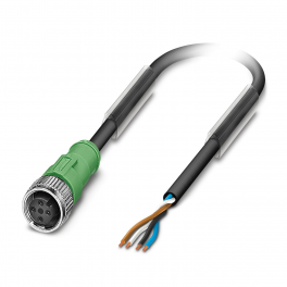 SAC-4P- 0,6-PUR/M12FS Sensor/actuator cable