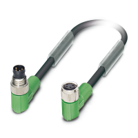 SAC-4P-M 8MR/3,0-PUR/M 8FR Sensor/actuator cable