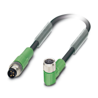 SAC-4P-M 8MS/1,5-PVC/M 8FR Sensor/actuator cable