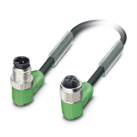 SAC-4P-M12MR/0,3-PVC/M12FR Sensor/actuator cable