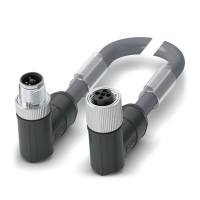 SAC-4P-M12MRT/ 1,5-PUR/FRT SH Power cable