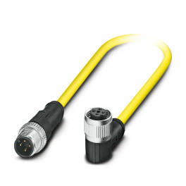 SAC-4P-M12MS/ 1,5-542/M12FR BK Sensor/actuator cable