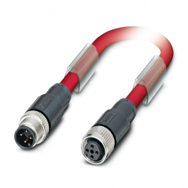 SAC-4P-M12MS/10,0-990/M12FS magistralinės sistemos kabelis