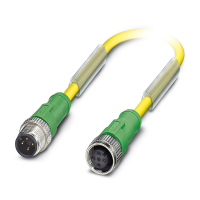 SAC-4P-M12MS/ 0,3-PUR/M12FS D Sensor/actuator cable