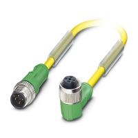 SAC-4P-M12MS/0,6-PUR/M12FR D Sensor/actuator cable