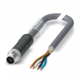 SAC-4P-M12MST/10,0-PUR SH Power cable