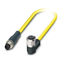 SAC-4P-M8MS/ 1,5-542/M12FR BK Sensor/actuator cable