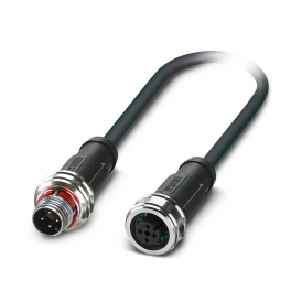 SAC-4P-P12MS/ 3,0-PUR/P12FS SH Sensor/actuator cable