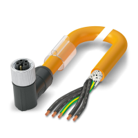 SAC-5P- 1,5-PUR/M12FRK PE SH Power cable