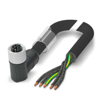 SAC-5P- 1,5-PVC/M12FRK PE Power cable