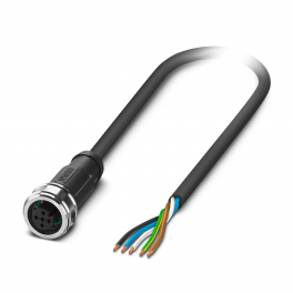 SAC-5P- 3,0-PUR/P12FS Sensor/actuator cable