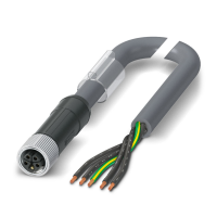 SAC-5P- 3,0-PVC/M12FSK PE Power cable