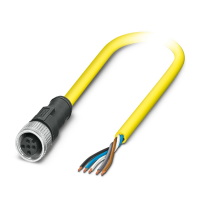 SAC-5P- 5,0-542/M12FS BK Sensor/actuator cable