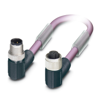 SAC-5P-M12MR/ 2,0-920/M12FR magistralės sistemos kabelis