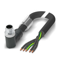SAC-5P-M12MRK/10,0-PVC PE Power cable