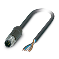 SAC-5P-M12MS/10,0-28X OD Sensor/actuator cable