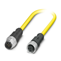 SAC-5P-M12MS/15,0-542/M12FS BK Sensor/actuator cable