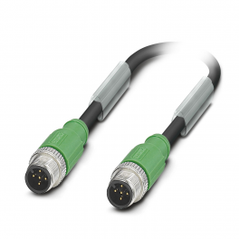 SAC-5P-M12MS/ 2,0-PUR/M12MS SH Sensor/actuator cable