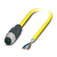 SAC-5P-M12MS/ 5,0-542 SH BK Sensor/actuator cable