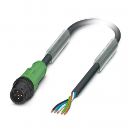 SAC-5P-M12MS/5,0-PUR P SH5 Sensor/actuator cable