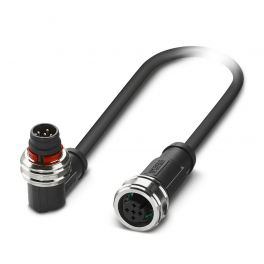 SAC-5P-P12MR/ 3,0-PUR/P12FS Sensor/actuator cable