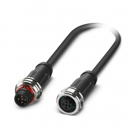 SAC-5P-P12MS/ 0,6-PUR/P12FS Sensor/actuator cable