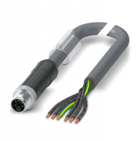 SAC-6P-M12MSM/10,0-PVC PE Power cable