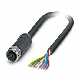 SAC-8P- 1,0-28X/M12FS OD Sensor/actuator cable