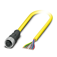 SAC-8P- 5,0-542/M12FS BK Sensor/actuator cable