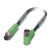 SAC-8P-M 8MS/ 0,3-PUR/M 8FR BK Sensor/actuator cable