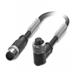 SAC-8P-M12MS/ 1,5-PUR/M12FR SH Sensor/actuator cable