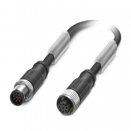 SAC-8P-M12MS/ 1,5-PUR/M12FS SH Sensor/actuator cable