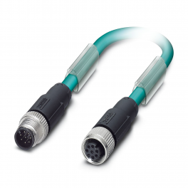 SAC-8P-M12MS/10,0-940/M12FS Magistralės sistemos kabelis