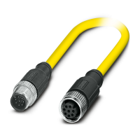 SAC-8P-M12MS/ 3,0-542/M12FSSH Sensor/actuator cable