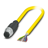 SAC-8P-M12MS/ 5,0-542 SH BK Sensor/actuator cable