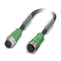 SAC-8P-M12MS/ 5,0-PUR/M12FS Sensor/actuator cable
