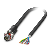 SAC-8P-P12MS/ 1,5-PUR SH Sensor/actuator cable
