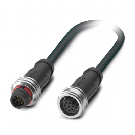 SAC-8P-P12MS/ 3,0-PUR/P12FS Sensor/actuator cable
