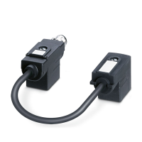 SAC-MR/0,2-116/2XBI-1L-Z SCO Double valve connector adapter