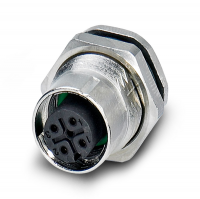 SACC-DSI-M12FS-4CON-M16 Įrenginio jungties montavimas iš galo