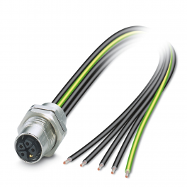 SACC-DSI-M12FSK4PE-M16/1,0-1,5 Device connector rear mounting