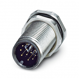 SACC-DSI-M12MS-12CON-M12 Įrenginio jungties montavimas iš galo