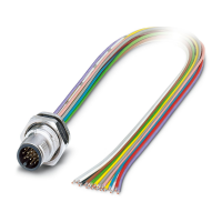 SACC-DSI-M12MS-17CON-M16/1,2 Device connector rear mounting