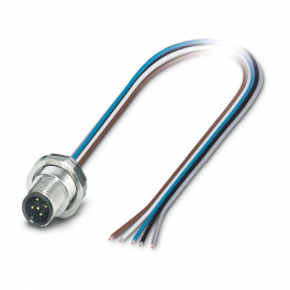 SACC-DSI-M12MS-5CON-PG9/0,5 VA Device connector rear mounting