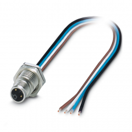 SACC-DSI-M12MSL4CONM16/0,2-1,5X Device connector rear mounting