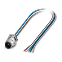 SACC-DSI-MS-5CON-M12/0,5 SCOX Device connector rear mounting