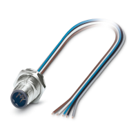 SACC-DSI-MSB-5CON-PG9/ 0,5 SCOX Device connector rear mounting