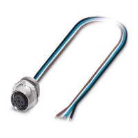 SACC-E-FS-4CON-M16/1,5 SCO Device connector front mounting